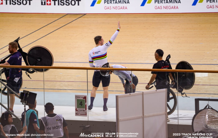 太田海也, 男子スプリント決勝, MEN'S Sprint Final for Gold, 2023トラックネーションズカップ ジャカルタ, 2023 TRACK NATIONS CUP Jakarta, Indonesia