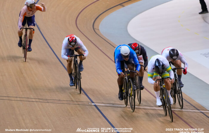 中野慎詞, 小原佑太, 山﨑賢人, 男子ケイリン決勝 7-12, MEN'S Keirin Final 7-12, 2023トラックネーションズカップ ジャカルタ, 2023 TRACK NATIONS CUP Jakarta, Indonesia