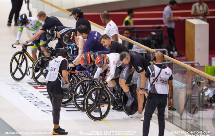 佐藤水菜, 梅川風子, 女子ケイリン決勝 1-6, WOMEN'S Keirin Final 1-6, 2023トラックネーションズカップ ジャカルタ, 2023 TRACK NATIONS CUP Jakarta, Indonesia