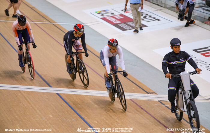 梅川風子, 佐藤水菜, 女子ケイリン決勝 1-6, WOMEN'S Keirin Final 1-6, 2023トラックネーションズカップ ジャカルタ, 2023 TRACK NATIONS CUP Jakarta, Indonesia