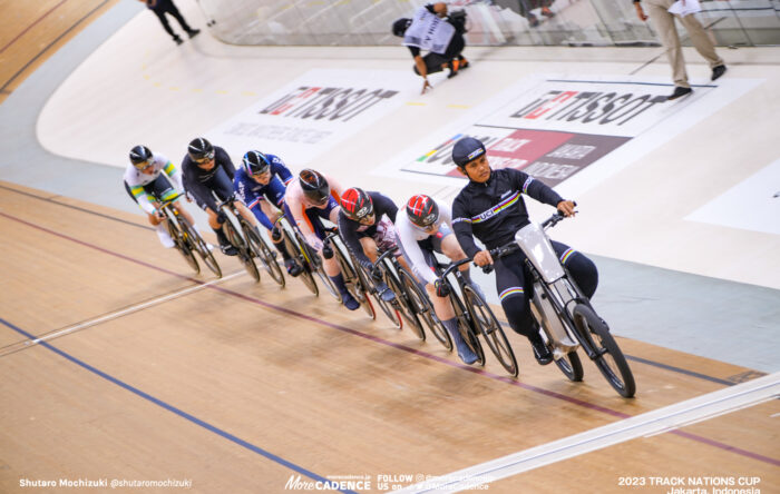 梅川風子, 佐藤水菜, 女子ケイリン決勝 1-6, WOMEN'S Keirin Final 1-6, 2023トラックネーションズカップ ジャカルタ, 2023 TRACK NATIONS CUP Jakarta, Indonesia