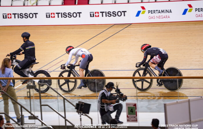 梅川風子, 佐藤水菜, 女子ケイリン決勝 1-6, WOMEN'S Keirin Final 1-6, 2023トラックネーションズカップ ジャカルタ, 2023 TRACK NATIONS CUP Jakarta, Indonesia