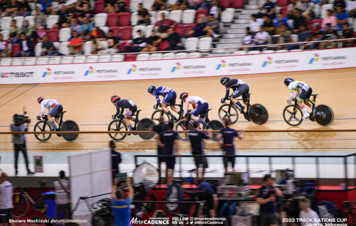 梅川風子, 佐藤水菜, 女子ケイリン決勝 1-6, WOMEN'S Keirin Final 1-6, 2023トラックネーションズカップ ジャカルタ, 2023 TRACK NATIONS CUP Jakarta, Indonesia