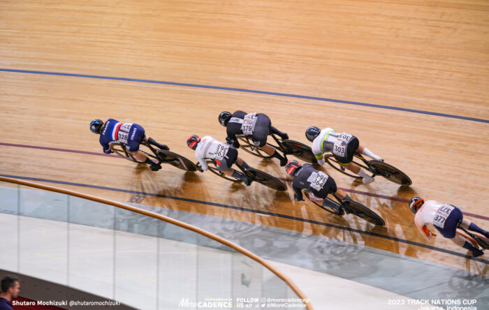 梅川風子, 佐藤水菜, 女子ケイリン決勝 1-6, WOMEN'S Keirin Final 1-6, 2023トラックネーションズカップ ジャカルタ, 2023 TRACK NATIONS CUP Jakarta, Indonesia