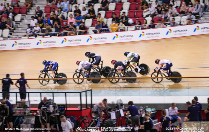 梅川風子, 佐藤水菜, 女子ケイリン決勝 1-6, WOMEN'S Keirin Final 1-6, 2023トラックネーションズカップ ジャカルタ, 2023 TRACK NATIONS CUP Jakarta, Indonesia