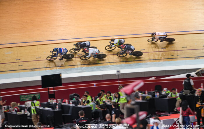 梅川風子, 佐藤水菜, 女子ケイリン決勝 1-6, WOMEN'S Keirin Final 1-6, 2023トラックネーションズカップ ジャカルタ, 2023 TRACK NATIONS CUP Jakarta, Indonesia