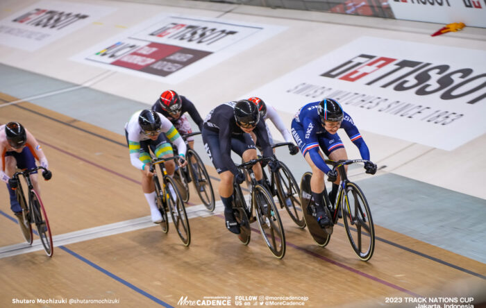 梅川風子, 佐藤水菜, 女子ケイリン決勝 1-6, WOMEN'S Keirin Final 1-6, 2023トラックネーションズカップ ジャカルタ, 2023 TRACK NATIONS CUP Jakarta, Indonesia