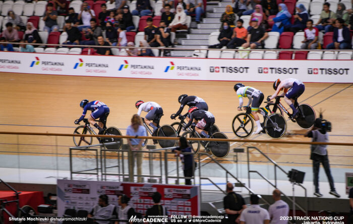 梅川風子, 佐藤水菜, 女子ケイリン決勝 1-6, WOMEN'S Keirin Final 1-6, 2023トラックネーションズカップ ジャカルタ, 2023 TRACK NATIONS CUP Jakarta, Indonesia