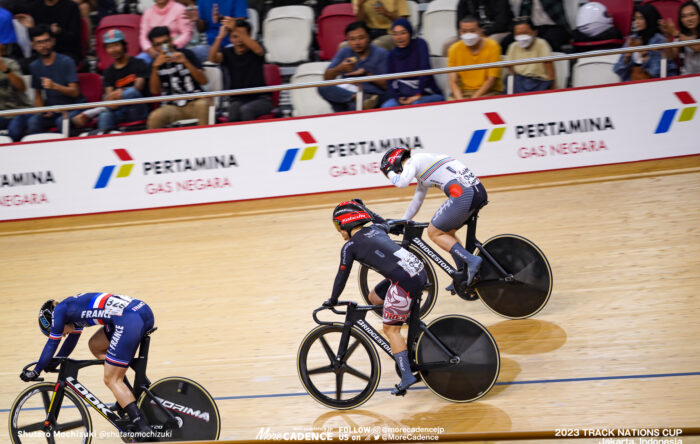 梅川風子, 佐藤水菜, 女子ケイリン決勝 1-6, WOMEN'S Keirin Final 1-6, 2023トラックネーションズカップ ジャカルタ, 2023 TRACK NATIONS CUP Jakarta, Indonesia
