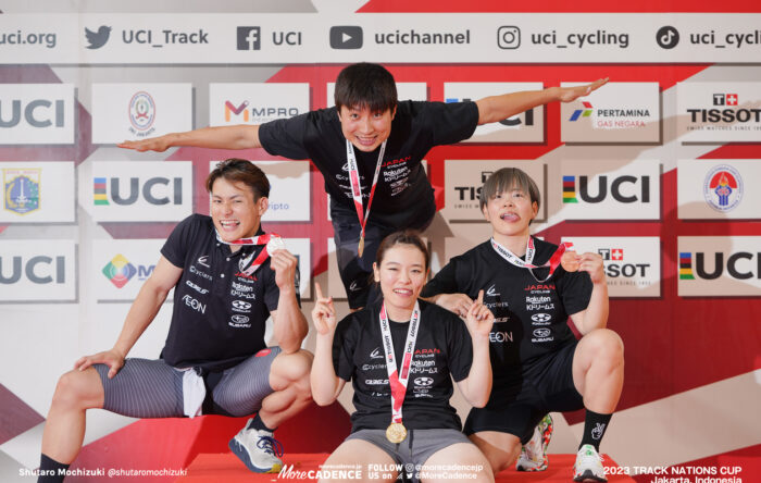 フォトギャラリー 太田海也, 佐藤水菜, 橋本英也, 梅川風子, 2023トラックネーションズカップ ジャカルタ, 2023 TRACK NATIONS CUP Jakarta, Indonesia