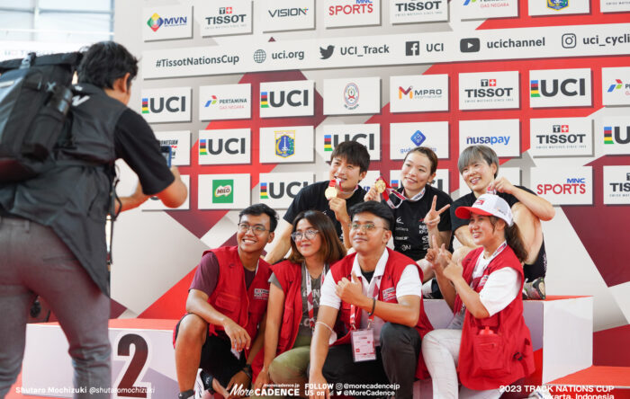 佐藤水菜, 橋本英也, 梅川風子, 2023トラックネーションズカップ ジャカルタ, 2023 TRACK NATIONS CUP Jakarta, Indonesia2023トラックネーションズカップ ジャカルタ, 2023 TRACK NATIONS CUP Jakarta, Indonesia