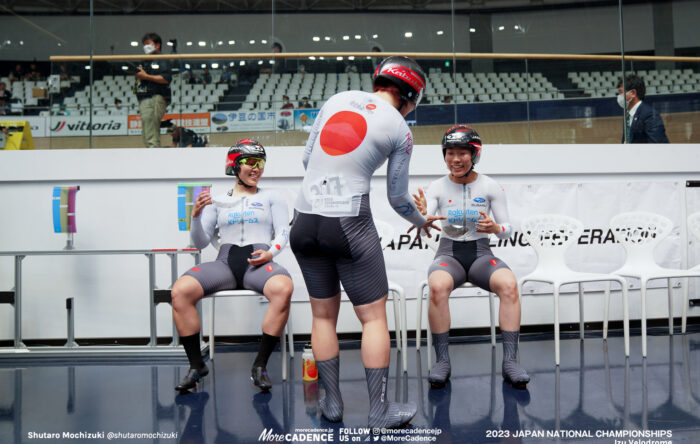 2023全日本選手権トラック チームスプリント, 佐藤水菜, 梅川風子