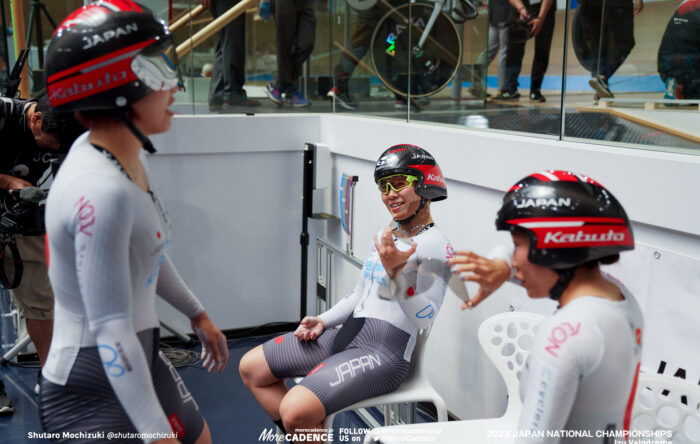 2023全日本選手権トラック チームスプリント, 佐藤水菜, 梅川風子, 酒井亜樹