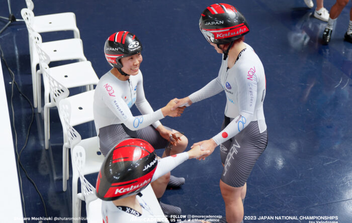 2023全日本選手権トラック チームスプリント, 佐藤水菜, 梅川風子, 酒井亜樹