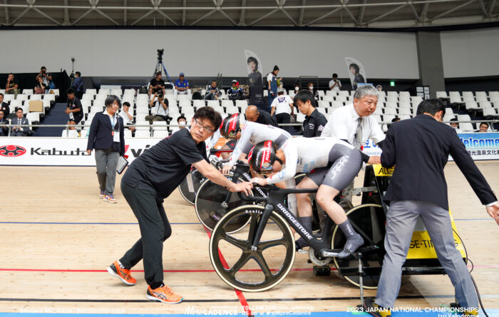2023全日本選手権トラック チームスプリント, 梅川風子, 佐藤水菜, 酒井亜樹