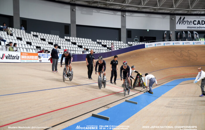 2023全日本選手権トラック チームスプリント, 小原佑太, 太田海也, 山﨑賢人