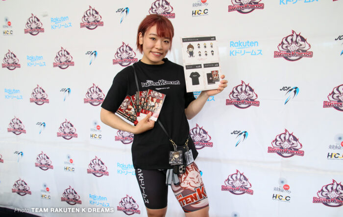 佐藤水菜『2023全日本選手権トラック』チーム楽天Kドリームス 応援バスツアー