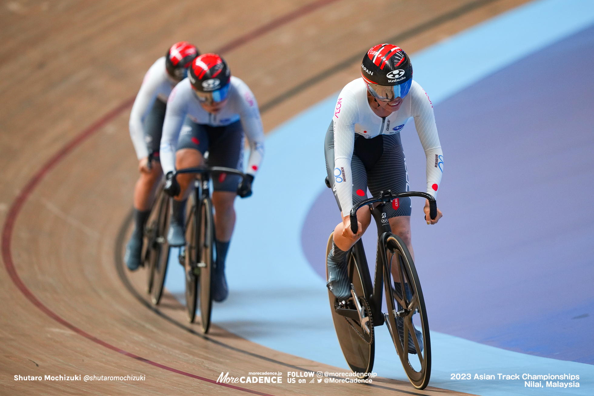 2023アジア選手権トラック 女子チームスプリント 酒井亜樹 梅川風子 佐藤水菜