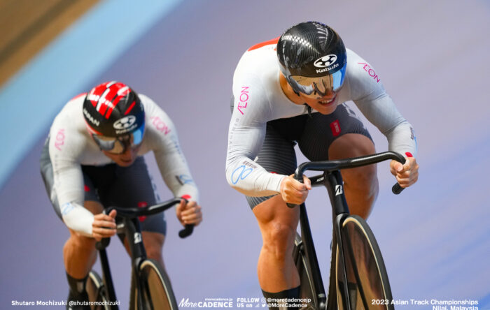 2023アジア選手権トラック 男子チームスプリント 太田海也 小原佑太