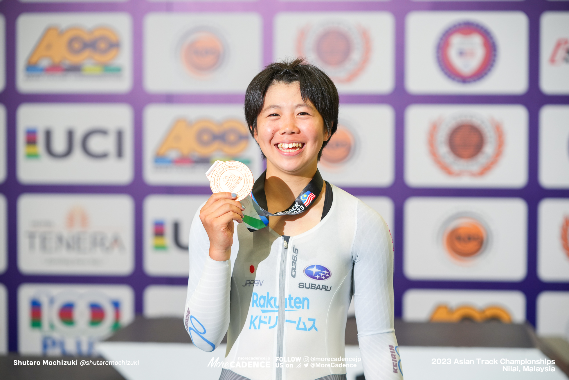 2023アジア選手権トラック 女子ポイントレース 池田瑞紀