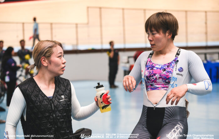 2023アジア選手権トラック 女子ケイリン 梅川風子 佐藤水菜