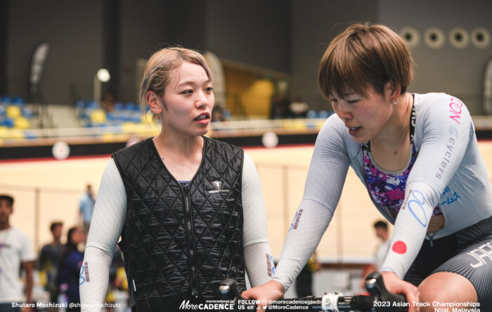 2023アジア選手権トラック 女子ケイリン 梅川風子 佐藤水菜