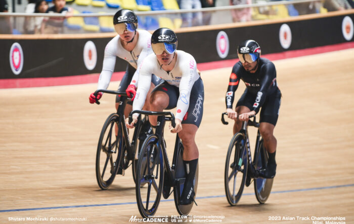 2023アジア選手権トラック 男子ケイリン 太田海也 中野慎詞