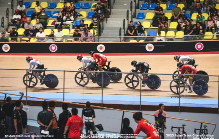 2023アジア選手権トラック 女子ケイリン 佐藤水菜 梅川風子