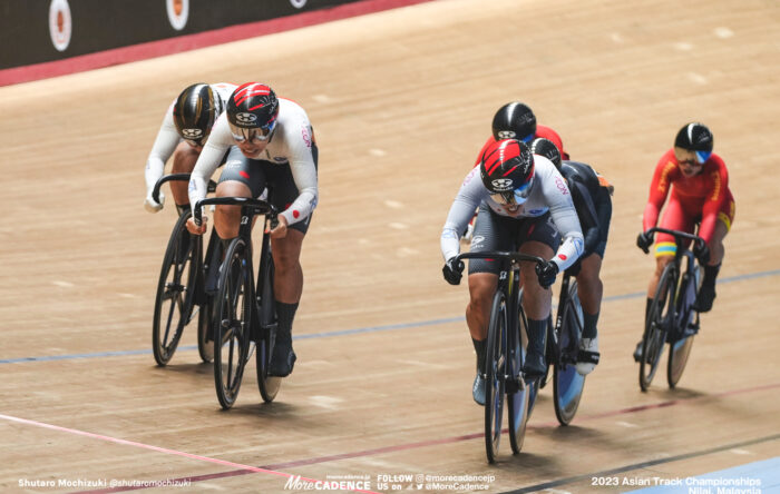2023アジア選手権トラック 女子ケイリン 佐藤水菜 梅川風子