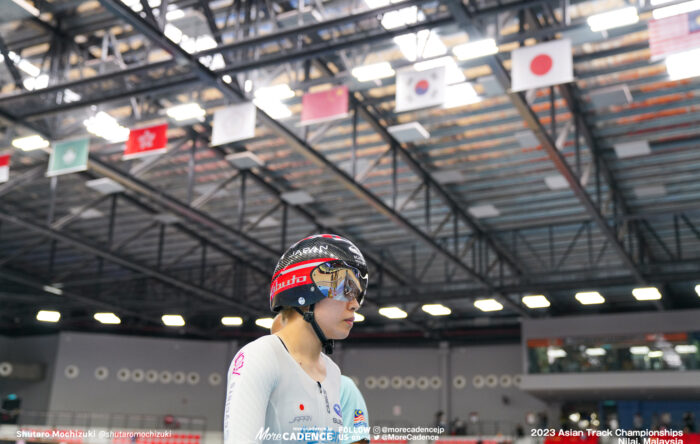 2023アジア選手権トラック 女子チームスプリント 佐藤水菜