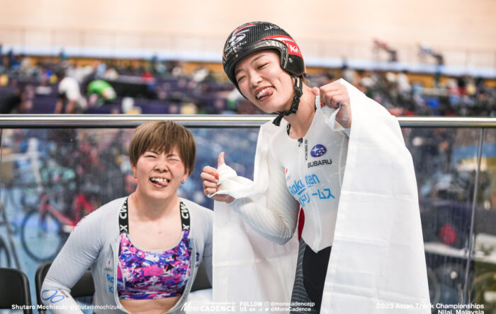 2023アジア選手権トラック 女子ケイリン 佐藤水菜 梅川風子