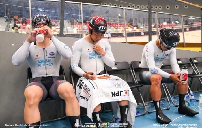 2023アジア選手権トラック 男子チームスプリント 長迫吉拓 太田海也 小原佑太