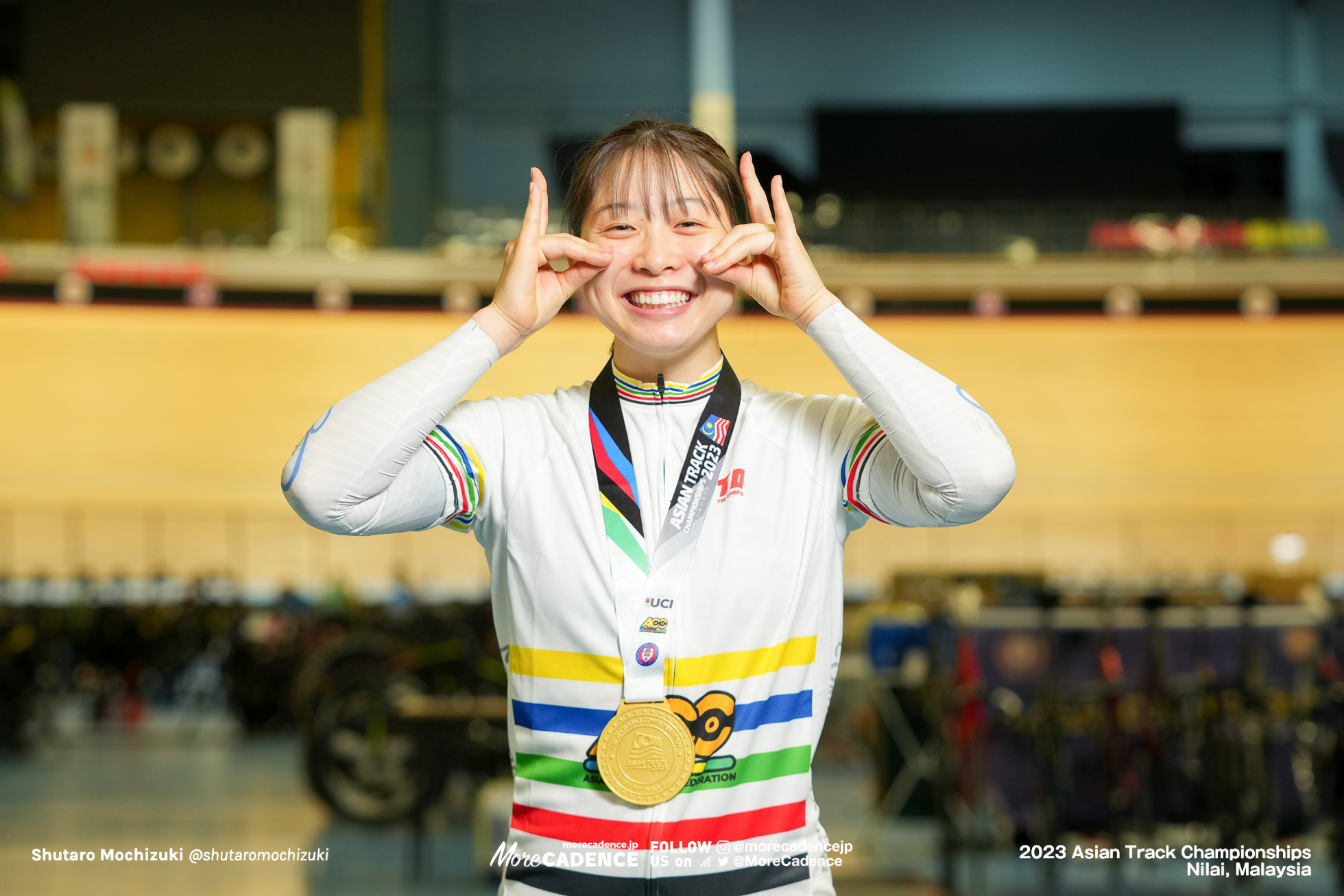 2023アジア選手権トラック 女子エリミネーション 内野艶和