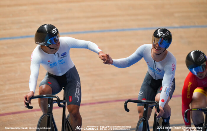 2023アジア選手権トラック 男子チームスプリント 太田海也 長迫吉拓
