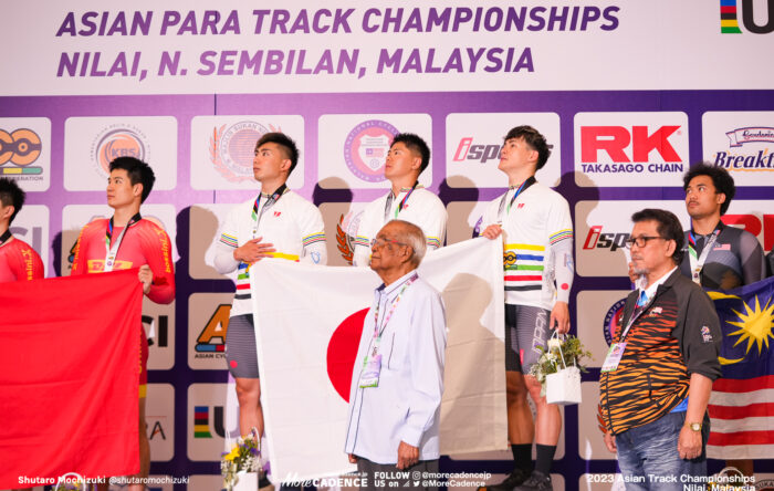 2023アジア選手権トラック 男子チームスプリント 小原佑太 長迫吉拓 太田海也