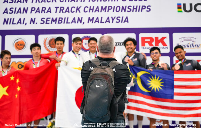 2023アジア選手権トラック 男子チームスプリント 小原佑太 長迫吉拓 太田海也