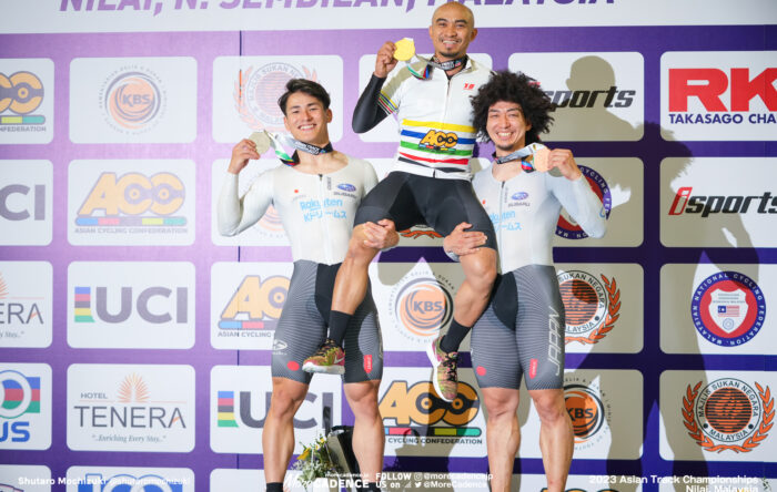 2023アジア選手権トラック 男子スプリント 太田海也 山﨑賢人