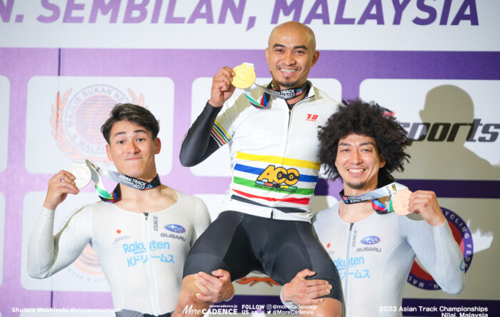 2023アジア選手権トラック 男子スプリント 太田海也 山﨑賢人
