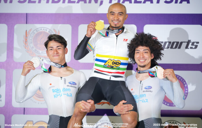 2023アジア選手権トラック 男子スプリント 太田海也 山﨑賢人