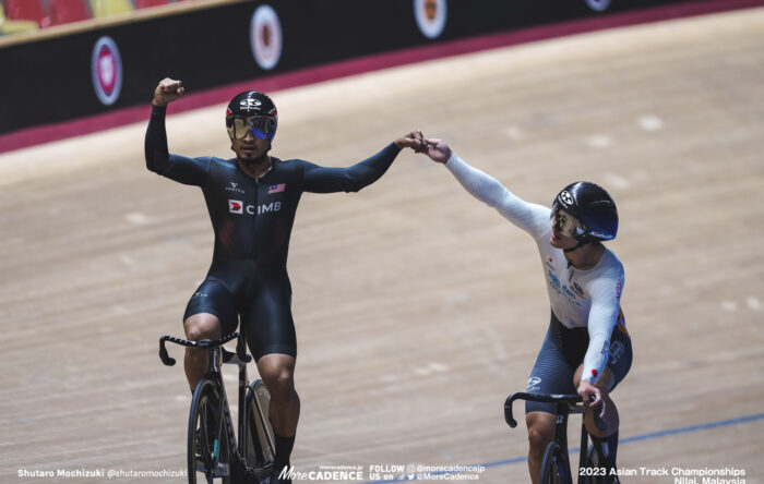 2023アジア選手権トラック 男子スプリント 太田海也 アジズルハスニ・アワン