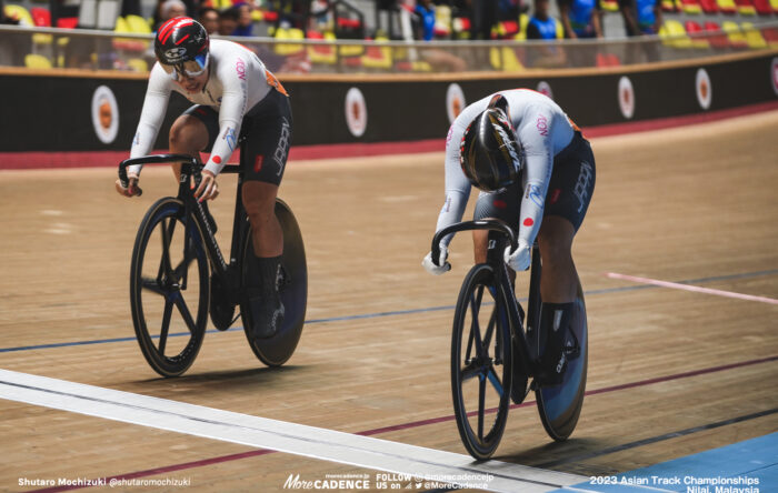 2023アジア選手権トラック 女子スプリント 太田りゆ 佐藤水菜