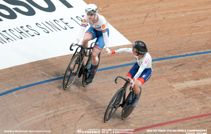 2023世界選手権トラック 女子スプリント 佐藤水菜