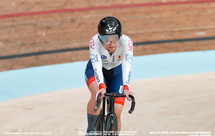 2023世界選手権トラック 女子スプリント 佐藤水菜