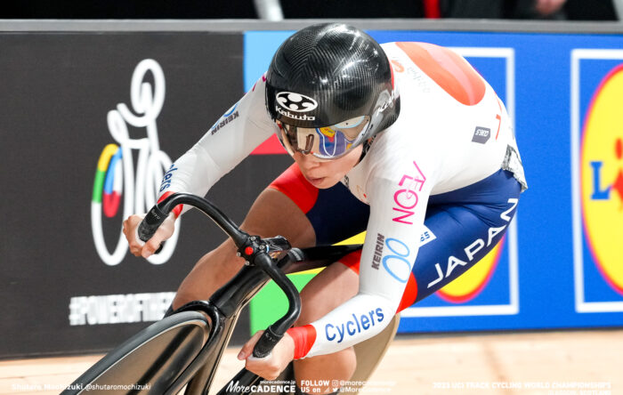 2023世界選手権トラック 女子スプリント 佐藤水菜