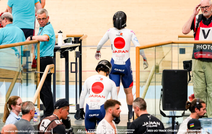 2023世界選手権トラック 女子チームスプリント 佐藤水菜 梅川風子