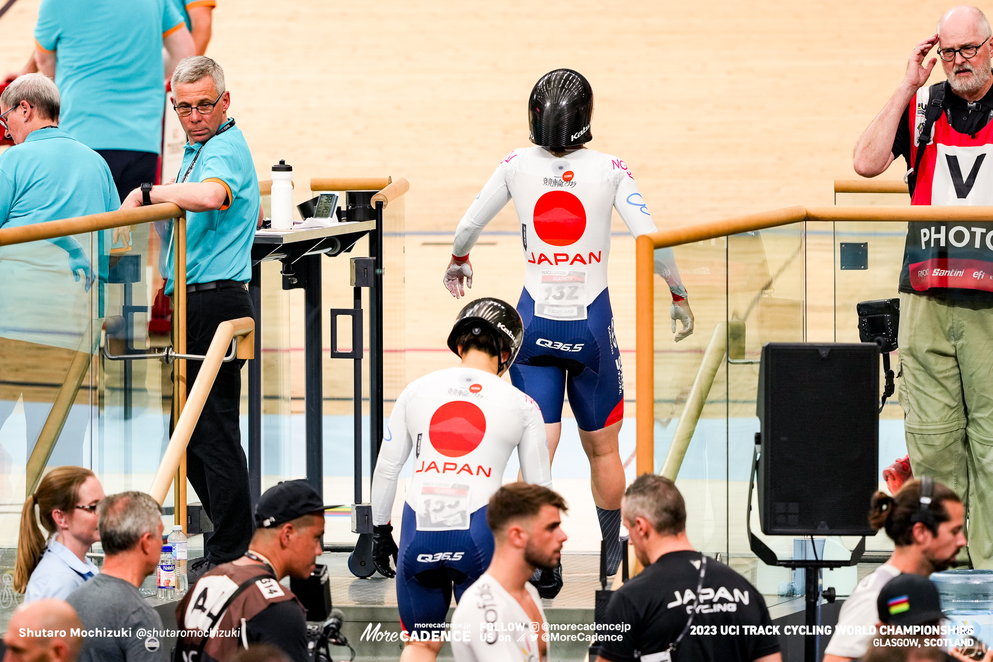 2023世界選手権トラック 女子チームスプリント 佐藤水菜 梅川風子