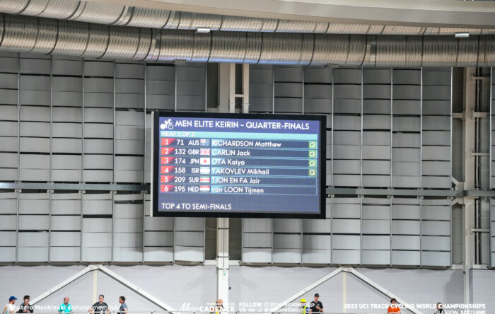 2023世界選手権トラック 男子ケイリン 太田海也