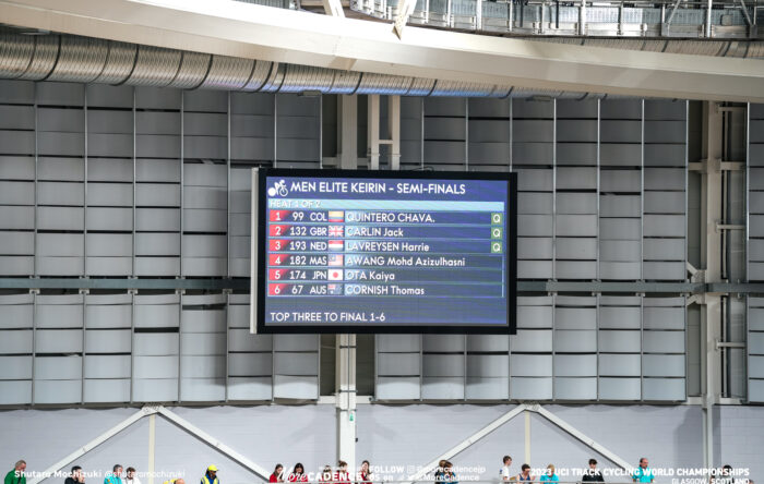 2023世界選手権トラック 男子ケイリン 太田海也