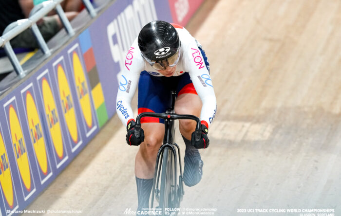 2023世界選手権トラック 女子スプリント 佐藤水菜