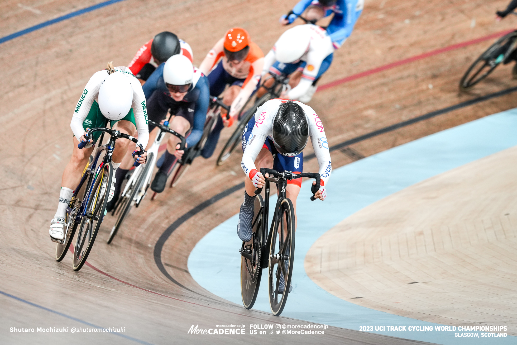 2023世界選手権トラック 女子ポイントレース 内野艶和